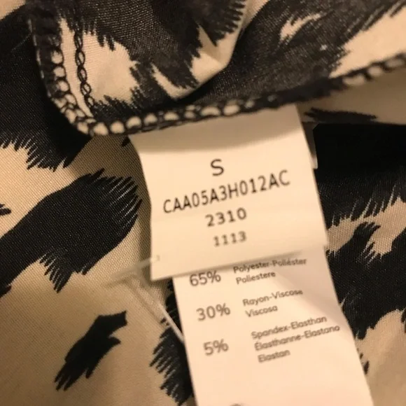 NWT Cupshe Women’s Leopard Print Long Sleeve Maxi Dress Size small - Picture 9 of 13